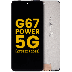 LCD Assembly Without Frame For Motorola Moto G67 Power 5G (XT2533 / 2025) (Refurbished) (All Colors)