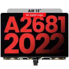 LCD Panel Only For MacBook Air 13" (A2681 / Mid 2022) (Aftermarket Plus)