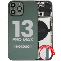 Back Housing W/ Small Parts For iPhone 13 Pro Max (EU / Global Version) (Aftermarket Plus) (Alpine Green)