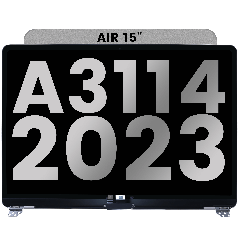 Complete LCD Display Assembly Compatible For MacBook Air 15" (A3114 / 2023) (Genuine OEM) (Starlight)