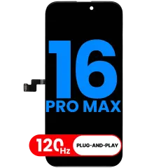 LCD Assembly For iPhone 16 Pro Max (Aftermarket: AQ7 3.0) (120HZ)