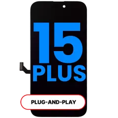 LCD Assembly For iPhone 15 Plus (Aftermarket: AQ7 3.0)