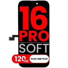 OLED Assembly Compatible For iPhone 16 Pro (Aftermarket Plus: Soft 3.0) (120HZ)