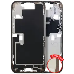 Mid-Frame Housing W/ Small Parts For iPhone 16 Pro Max (US Version) (Used OEM Pull: Grade B) (Desert Titanium)