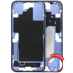 Mid-Frame Housing W/ Small Parts For iPhone 16 Plus (US Version) (Used OEM Pull: Grade B) (Ultramarine)