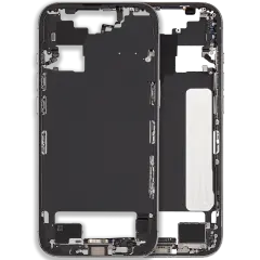 Mid-Frame Housing W/ Charging Port Flex & Small Parts For iPhone Air (US / EU Version) (Used OEM Pull: Grade A) (Cloud White)