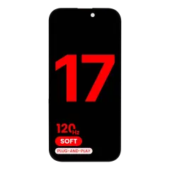 OLED Assembly Compatible For iPhone 17 (Aftermarket Plus: Soft 3.0) (120HZ)