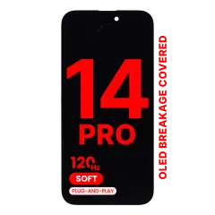 OLED Assembly For iPhone 14 Pro (Aftermarket Pro: XO7 3.0 Soft) (120HZ)