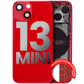 Back Housing W/ Small Components Pre-Installed Compatible For iPhone 13 Mini (International Version) (Used OEM Pull: Grade B) (Red)
