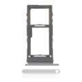 Single Sim Card Tray Compatible For Samsung Galaxy Note 10 Plus / 5G (Aura Glow / Silver)