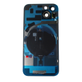 Back Glass With Steel Plate With Wireless NFC & MagSafe Magnet Pre-Installed Compatible For iPhone 14 (No Logo) (Purple)