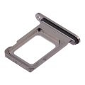 Dual Sim Card Tray Compatible For iPhone 15 Pro / 15 Pro Max (Black Titanium)