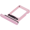 Dual Sim Card Tray Compatible For iPhone 15 / 15 Plus (Pink)