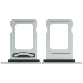 Dual Sim Card Tray Compatible For iPhone 15 / 15 Plus (Green)