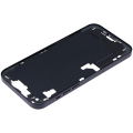 Mid-Frame Housing With Power And Volume Button Compatible For iPhone 14 Plus (US Version) (Aftermarket Plus) (Midnight)