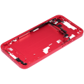 Mid-Frame Housing With Power And Volume Button Compatible For iPhone 14 Plus (US Version) (Aftermarket Plus) (Red)