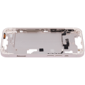 Mid-Frame Housing With Power And Volume Button Compatible For iPhone 14 (International Version) (Aftermarket Plus) (Starlight)