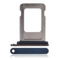 Single Sim Card Tray Compatible For iPhone 15 Pro / 15 Pro Max (Blue Titanium)