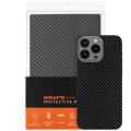 Wrapd Protective Film - Skin - Carbon Fiber Pattern (Black) (120MM*190MM) (10 Pack)