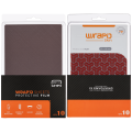 Wrapd Protective Film - Skin - Fabric wiredrawing (Burgundy) (120MM*190MM) (10 Pack)