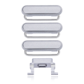 Hard Buttons (Power / Volume / Switch) Compatible For iPhone 6S Plus (Space Gray)
