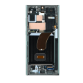 OLED Assembly With Frame Compatible For Samsung Galaxy S23 Ultra 5G (US & International) (Used OEM Pull: Grade B/C) (Green)