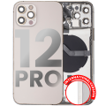 Back Housing W/ Small Components Pre-Installed Compatible For iPhone 12 Pro (International Version) (Used OEM Pull: Grade A) (Gold)