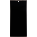 OLED Assembly With Frame Compatible For Samsung Galaxy S23 Ultra (US & International) (Aftermarket Plus) (Cream)