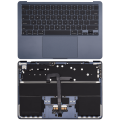 Top Case Assembly With Battery And Keyboard Compatible For MacBook Air 13" (A2681 / Mid 2022) (Midnight) (US Keyboard)