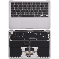 Top Case Assembly With Battery And Keyboard Compatible For MacBook Air 13" (A2681 / Mid 2022) (Space Gray) (US Keyboard)