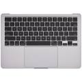 Top Case Assembly With Battery And Keyboard Compatible For MacBook Air 13" (A2681 / Mid 2022) (Space Gray) (US Keyboard)