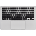 Top Case Assembly With Battery And Keyboard Compatible For MacBook Air 13" (A2681 / Mid 2022) (Silver) (US Keyboard)