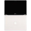 Complete LCD Display Assembly Compatible For MacBook Air 15" (A2941 / Mid 2023) / Air 15" (A3114 / Mid 2024) (Used OEM Pull: Grade A) (Starlight)