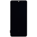 OLED Assembly With Frame Compatible For Samsung Galaxy A41 (A415 / 2020) (Refurbished) (Prism Crush Black)