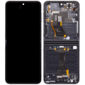 Inner OLED Assembly With Frame For Samsung Galaxy Z Flip 5 5G (US & International) (Refurbished) (Graphite)