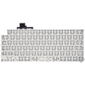 Keyboard Only Compatible For MacBook Air 13" (A2681 / Mid 2022) (UK English)