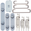 Hard Buttons (Power / Volume / Switch) Compatible For iPhone 15 / 15 Plus (Blue)