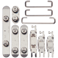 Hard Buttons (Power / Volume / Switch) Compatible For iPhone 15 Pro / 15 Pro Max (Natural Titanium)