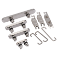 Hard Buttons (Power / Volume / Switch) Compatible For iPhone 15 Pro / 15 Pro Max (Natural Titanium)
