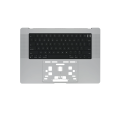 Top Case With Keyboard Compatible For MacBook Pro 16" (A2485 / Late 2021) / (A2780 / Late 2023) (US Keyboard) (Space Gray)