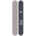 5G Glass Edge Strip Compatible For iPhone 15 Pro / 15 Pro Max (White Titanium)