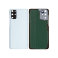 Back Cover Glass With Camera Lens Compatible For Samsung Galaxy S20 Plus (Service Pack) (Cloud White)
