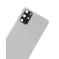 Back Cover Glass With Camera Lens Compatible For Samsung Galaxy S20 Plus (Service Pack) (Cloud White)