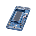 OLED Assembly With Frame Compatible For Samsung Galaxy S9 (Used OEM Pull: Grade B/C) (Coral Blue)