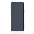 OLED Assembly With Frame Compatible For Samsung Galaxy S9 (Used OEM Pull: Grade B/C) (Coral Blue)