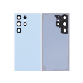 Back Cover Glass With Camera Lens Compatible For Samsung Galaxy S23 Ultra 5G (Service Pack) (Sky Blue)