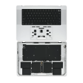 Top Case Assembly With Battery And Keyboard Compatible For MacBook Pro 16" (A2485 / Late 2021) (Used OEM Pull: Grade A) (US Keyboard) (Silver)