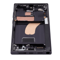 OLED Assembly With Frame Compatible For Samsung Galaxy S23 Ultra 5G (US & International) (Blemish: Grade D) (Phantom Black)