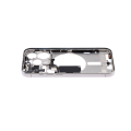Mid-Frame Housing With Power And Volume Button Compatible For iPhone 15 Pro (US Version) (Used OEM Pull: Grade C) (Natural Titanium)