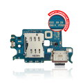 Charging Port Board With Sim Card Reader Compatible For Samsung Galaxy S22 5G (S901U) (North American Version) (Service Pack)
